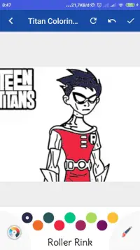 Teen Coloring Titans go Screen Shot 1