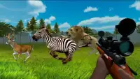 Jungle Sniper Shooting 3D Screen Shot 0