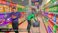 Cassa virtuale della drogheria del supermercato Screen Shot 0