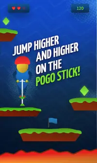 Pogo Stick Jumping Screen Shot 0