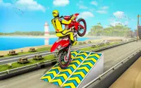 Offroad Bike Stunt Racing Dirt Bike Racing Game 3D Screen Shot 5