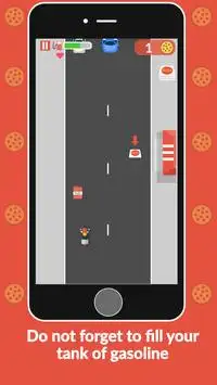 Pizza Delivery (Juego de moto) Screen Shot 2