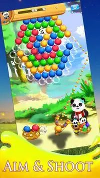 Panda Rescue Heroes Pop - New Bubble Shooter Ball Screen Shot 4