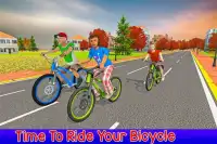 Kids Bicycle Rider School Race Screen Shot 8