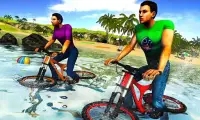 Navigatore di acqua galleggiante BMX Bicycle Rider Screen Shot 4