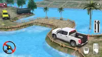 Trò chơi xe jeep lái x leo núi Screen Shot 3