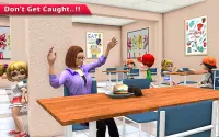 Halo Gila Horor Sekolah Guru 3D: Seram Game Screen Shot 7