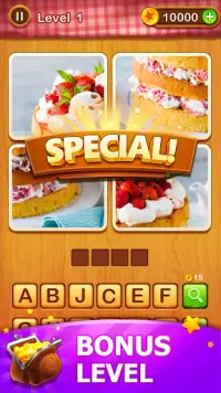 4 Pics Guess Word -Puzzle Game Screen Shot 2