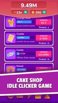 My Sweet Cake Shop - Idle Clicker Game Screen Shot 1