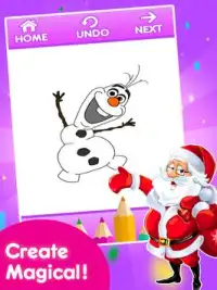 Christmas Coloring Screen Shot 0