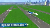 Du lịch Máy bay Chuyến bay Sim Screen Shot 9