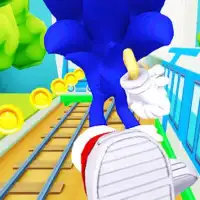 Subway Sonic Speed Run Adventure Screen Shot 0