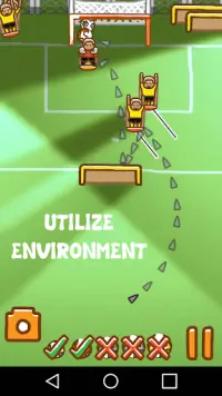 Gold Kicker - Soccer Game Screen Shot 2