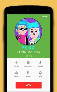 Top Call From PK XD - Fake Video Call Prank Screen Shot 0