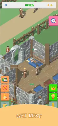 Idle Medieval Village: 3d Tycoon Game Screen Shot 4