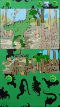 Juegos de dinosaurios Puzzles Screen Shot 2