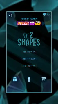 Fit 2 Shapes -un jeu de puzzle Screen Shot 0