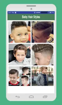 Styles de cheveux pour bébé Screen Shot 1