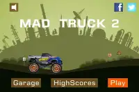 Mad Truck 2 -- physics monster truck hit zombie Screen Shot 0