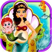 Mermaid Newborn Baby Games