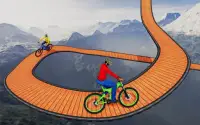 Stunt bike Impossible Tracks 3D: New Bicycle Games Screen Shot 1