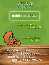 Ježeva Igra Riječi - Word Game from Croatia Screen Shot 10