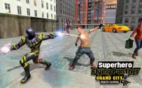 Superhero Flying Panther Grand City Crime Battle Screen Shot 14