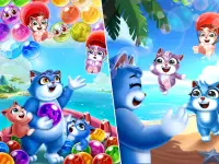 Bubble Shooter: Cat Pop Island Screen Shot 15