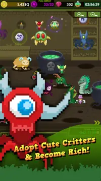 Crypt Critters - Idle Monster Game Screen Shot 0