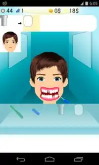 teeth surgery games Screen Shot 0