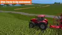 Drive Tractor Cargo Transporter 2021: Modern Farm Screen Shot 0