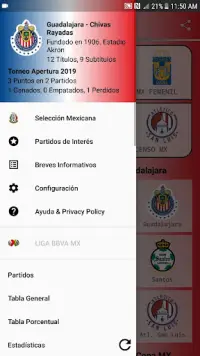 SoccerLair Mexican Leagues Screen Shot 1