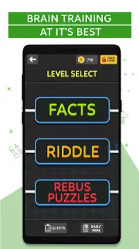 Word Riddles Games With Rebus &Trivia Puzzles Free Screen Shot 5