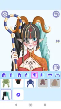 Anime Avatar maker Screen Shot 8