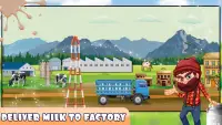 Nhà máy sữa trang trại: vắt sữa bò và chăn nuôi Screen Shot 3