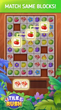 Tile Rush: Triple Mahjong Game Screen Shot 1