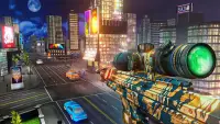 มือปืน เมือง 3d การยิงปี 2021: เกม มือปืน ออฟไลน์ Screen Shot 0
