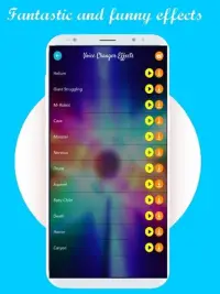 Voice Changer Effects (Free voice changer app) Screen Shot 1