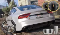 Drive Audi RS7 - City & Parking Screen Shot 2