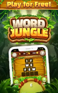 Word Jungle: Word Games Puzzle Screen Shot 4