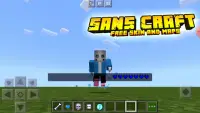 Sans Skin Mod for Minecraft PE Screen Shot 3