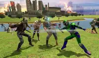 Green Super Ring Hero Crime Batalha Screen Shot 15
