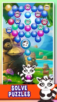 Raccoon Boom – Bubble Shooter Pop !! Screen Shot 4