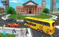 toerist buschauffeur spel - coach bus spellen Screen Shot 12