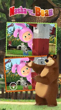 Masha y el oso - Encontrar las diferencias Screen Shot 3