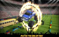 Football américain Stunt Truck Screen Shot 4