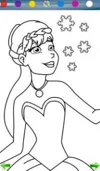 Coloring: Frozen Screen Shot 2