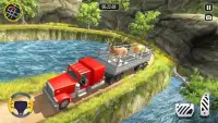 Animal Transport Truck Simulator-Animal Games 2021 Screen Shot 4