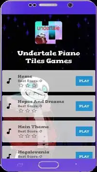 Undertale piano game Screen Shot 1