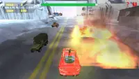 mobil balap menembak permainan Screen Shot 2